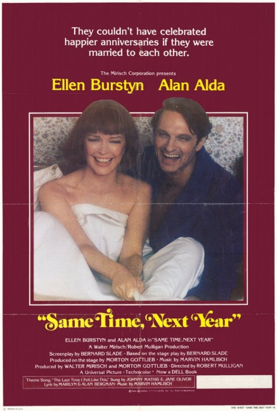 Same Time, Next Year Movie Poster (11x17) - Perfect for Home Décor