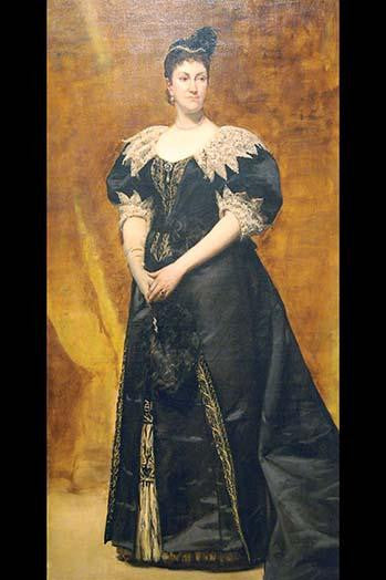 Mrs. William Astor Fine Art Print by Charles-Émile-Auguste Carolus-Duran