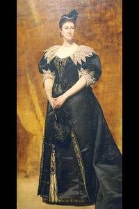 Mrs. William Astor Fine Art Print by Charles-Émile-Auguste Carolus-Duran