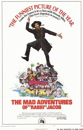 Mad Adventures of 'Rabbi' Jacob Movie Poster (11x17)