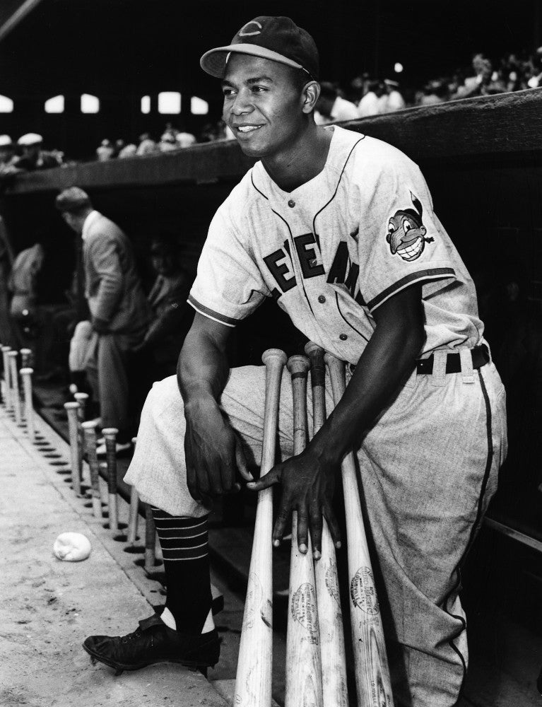 Larry Doby American Baseball Player Fine Art Print by Granger Collection