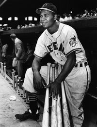 Larry Doby American Baseball Player Fine Art Print by Granger Collection