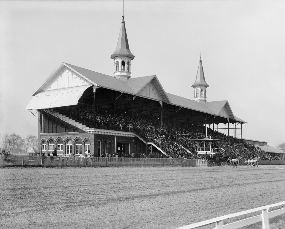 Kentucky Derby 1901 Poster Print - Churchill Downs Racetrack