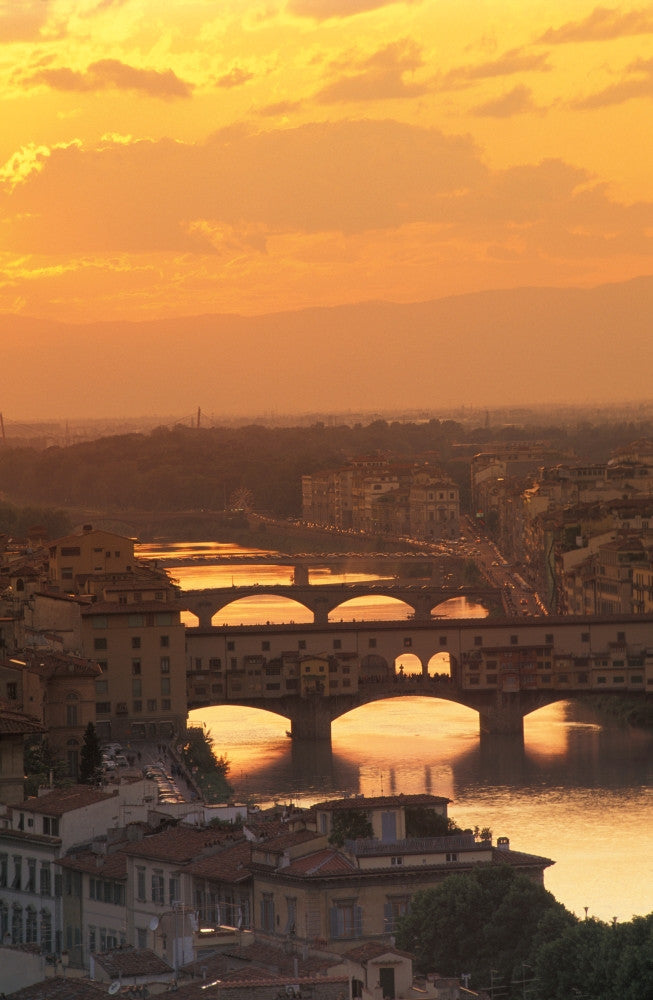 Ponte Vecchio Florence Italy Photo Print by Panoramic Images