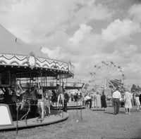 USA New York Batavia County Fair Fine Art Print