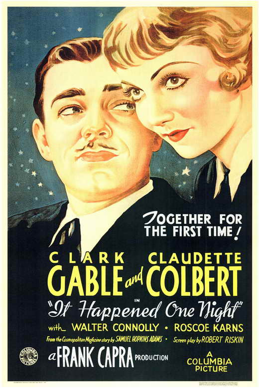 It Happened One Night Movie Poster 11x17 | Posterazzi