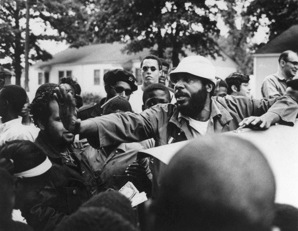 Dick Gregory Campaigning Fine Art Print - Norfolk 1968