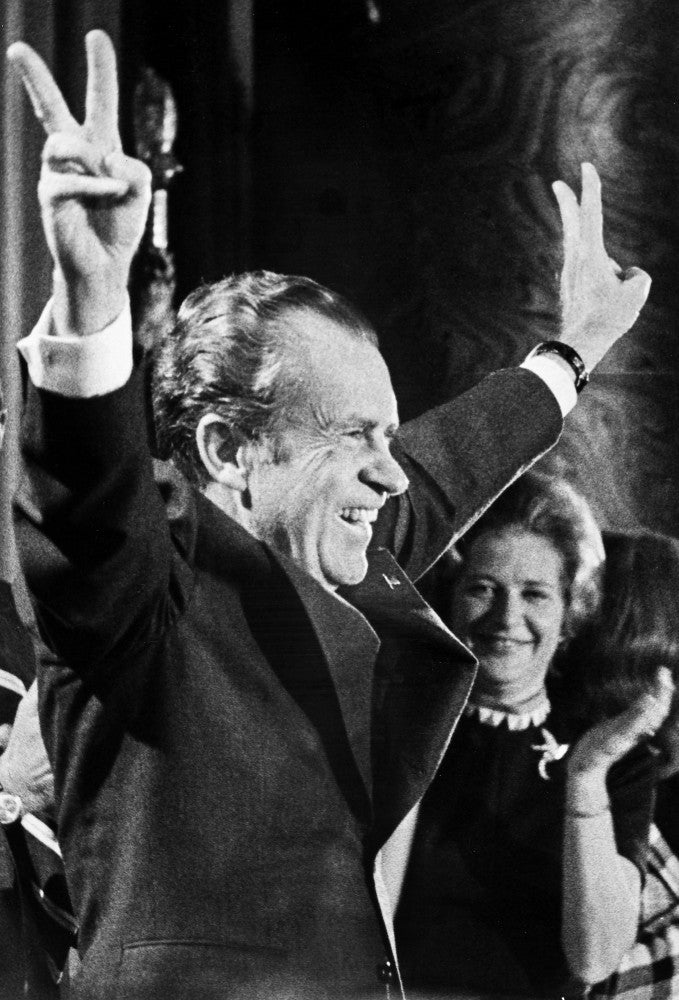 Richard Nixon Fine Art Print - 37th President of the USA (1974)