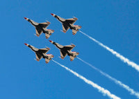 United States Air Force Thunderbirds Poster Print by Stocktrek Images