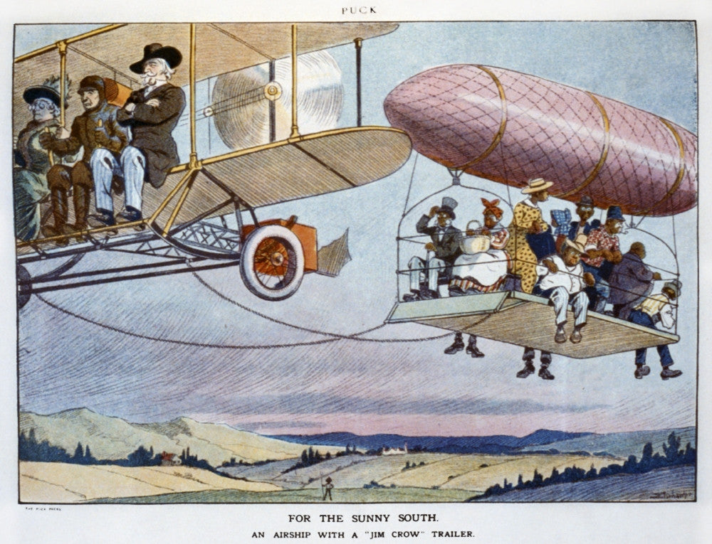 Jim Crow Cartoon Art Print from Puck, 1913 | Granger Collection