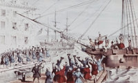 The Boston Tea Party Fine Art Print by Sarony & Major