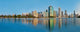 Skyscrapers at the Waterfront Fine Art Print - Brisbane, Australia