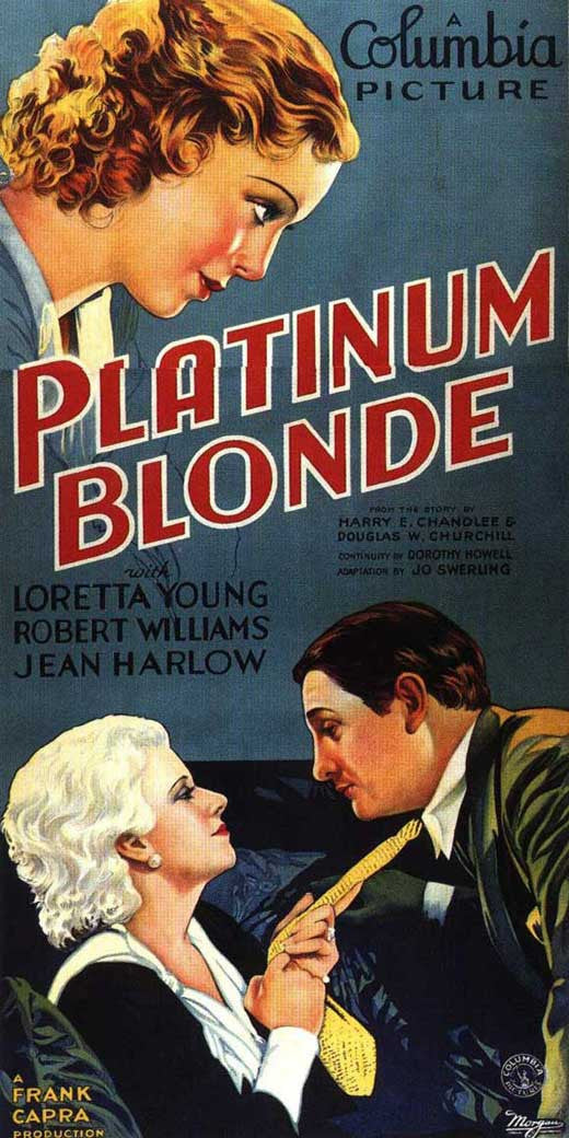 Platinum Blonde Movie Poster - 14x36 | Posterazzi