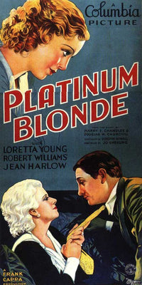 Platinum Blonde Movie Poster - 14x36 | Posterazzi