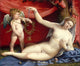 Venus and Cupid Fine Art Print by Everett Collection