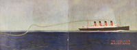 Cunard Line Mauretania 1930 Promotional Brochure Print by Ken Welsh