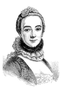 Gabrielle-Emilie Du Chatelet Wood Engraving Fine Art Print