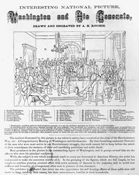 Washington's Farewell to His Generals Fine Art Print