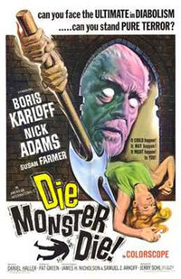 Die Monster Die Movie Poster 11x17 | Posterazzi