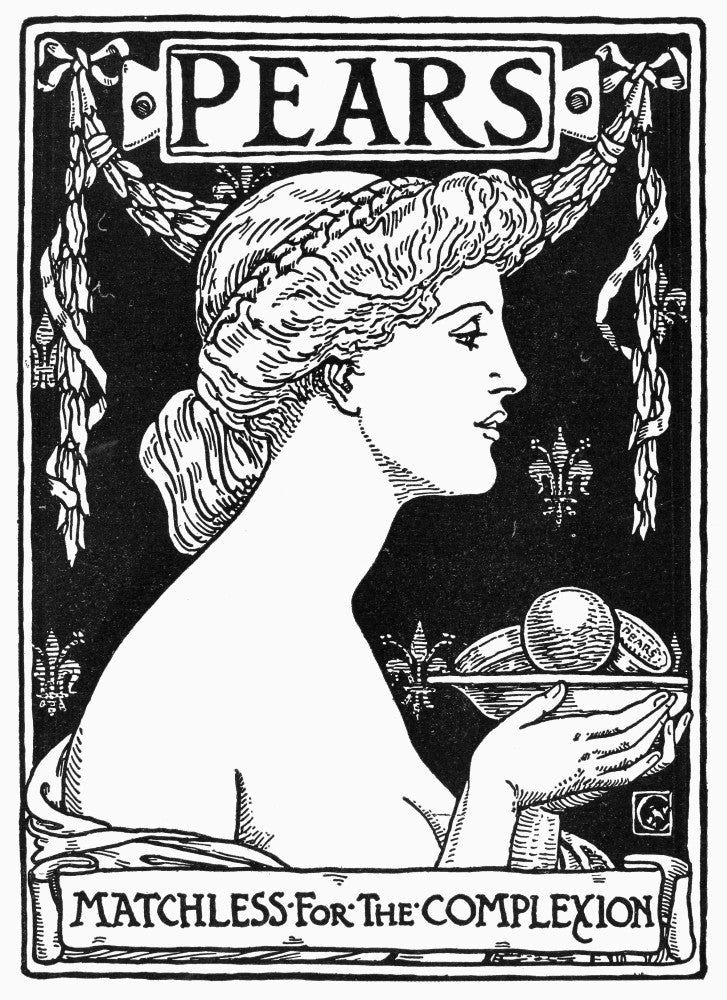 Pears' Soap 1910 English Magazine Advertisement Poster Print by Granger Collection