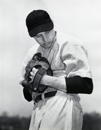Baseball Pitcher Preparing to Pitch Fine Art Print