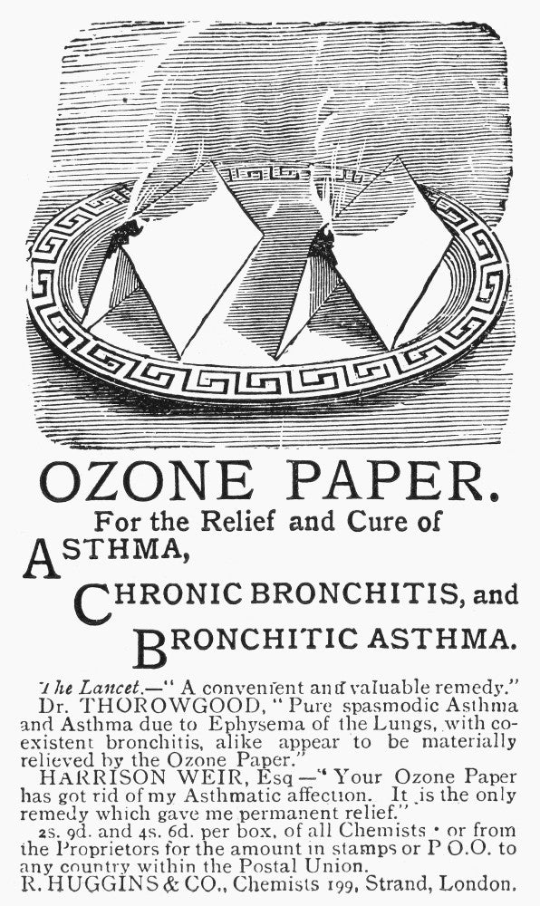 1892 Patent Medicine Advertisement Fine Art Print by Granger Collection