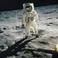 Apollo 11 Buzz Aldrin Fine Art Print - Historic Moon Landing