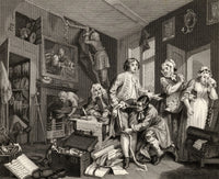 The Rakes Progress: The Young Heir Takes Possession Fine Art Print