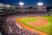 Fenway Park Night Baseball Game Fine Art Print by Panoramic Images