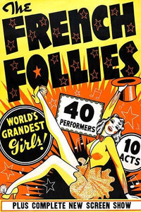 The French Follies Musical Stage Show Poster Print