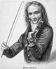 Nicolo Paganini 19th Century Wood Engraving Fine Art Print