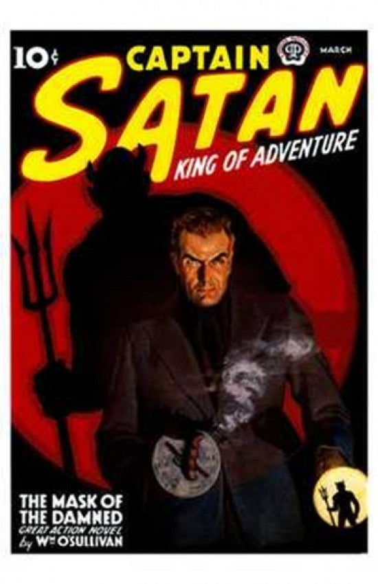 Captain Satan King of Adventure Movie Poster 11x17