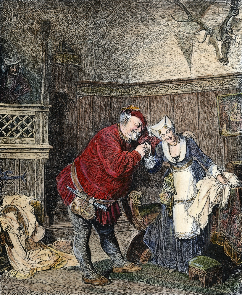 Shakespeare's Merry Wives Engraving Print by Granger Collection