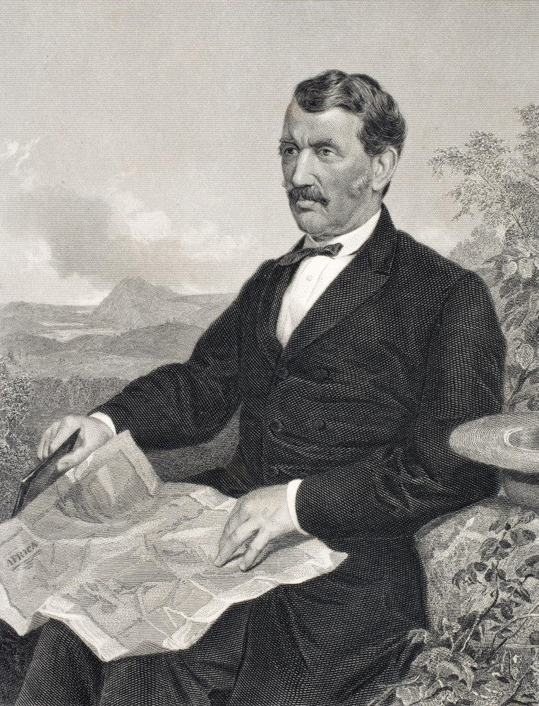 David Livingstone Fine Art Print - Scottish Explorer 1867