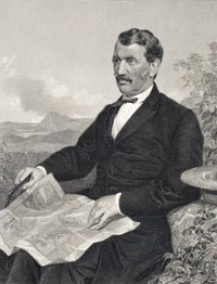 David Livingstone Fine Art Print - Scottish Explorer 1867
