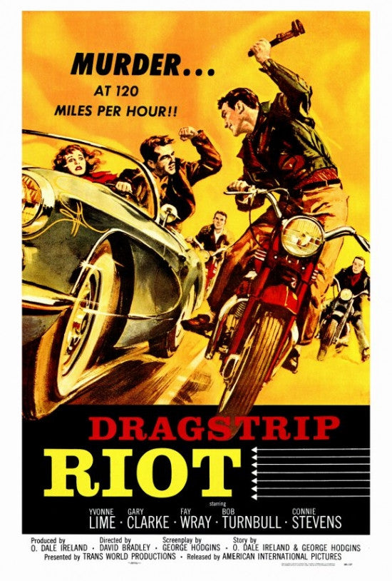 Dragstrip Riot Movie Poster Print (27x40) - Vibrant Wall Art