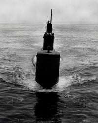 USS Bass (SSK-2) Fine Art Print - Point Loma, 1957 by Stocktrek Images