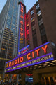 Neon Lights of Radio City Music Hall Fine Art Print by Panoramic Images
