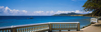 Balustrade on the Beach Fine Art Print - Esperanza, Vieques, Puerto Rico