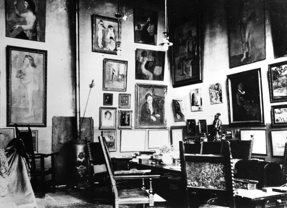 Gertrude Stein Studio Interior Photograph Print (c. 1915) by Granger Collection