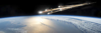 A Meteor Colliding with Earth Fine Art Print by Marc Ward | Stocktrek Images