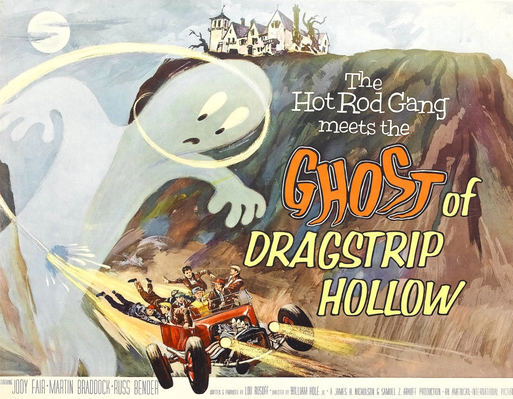 Ghost of Dragstrip Hollow Movie Poster Art - 1959 Masterprint