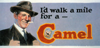 Camel Billboard Fine Art Print - 'I'd Walk A Mile For A Camel' by Granger Collection