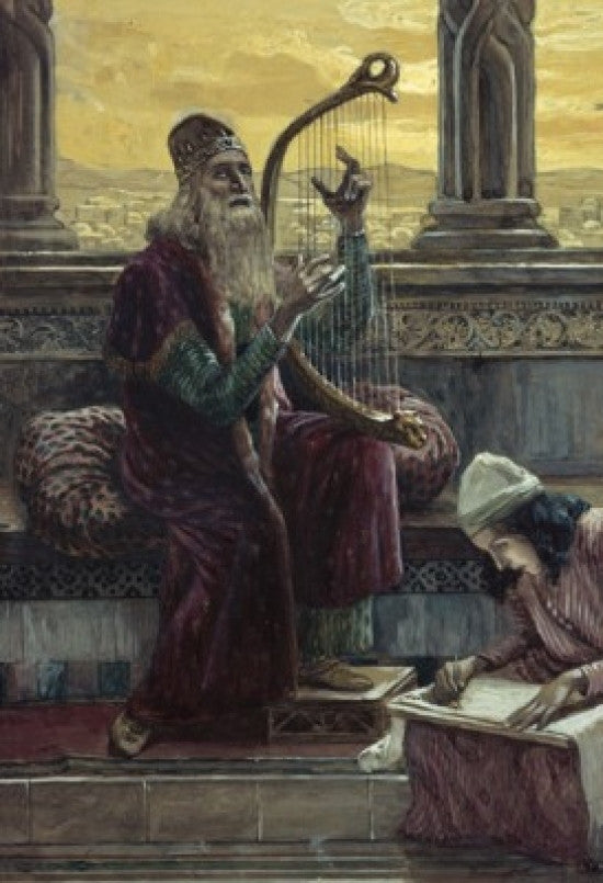 David Singing Fine Art Print by James Tissot | Jewish Museum NYC