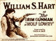 Wolf Lowry 1917 Movie Poster Masterprint by William S. Hart