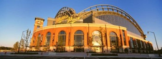 Miller Park Milwaukee WI Photo Print by Panoramic Images (33x12)