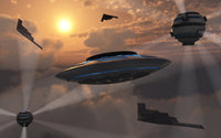 Alien Stealth Technology Concept Poster Print | Area 51