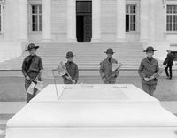 Tomb of the Unknowns Photograph - Boy Scouts at Arlington National Cemetery