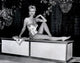Mitzi Gaynor On Bench Photo Print - Multiple Sizes Available