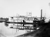 Sternwheel Steamboat Photograph Print by Frances Benjamin Johnston